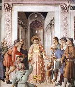 Fra Angelico St Lawrence Distributes Food to the Poor china oil painting reproduction